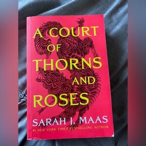 A Court of Thorns and Roses by Sarah J. Maas - Adult Fantasy Paperback Book